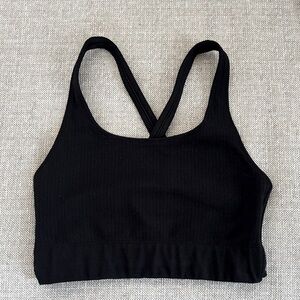 PINK Victoria's Secret Black Sports Bra